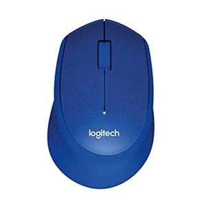 Mouse dan Keyboard Cordless Logitech Wireless Silent  M331 -  Blue