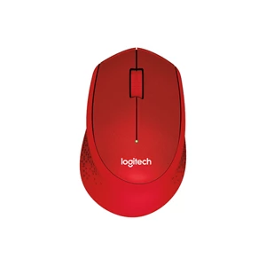 Mouse dan Keyboard Cordless Logitech Wireless Silent  M331 -  Red