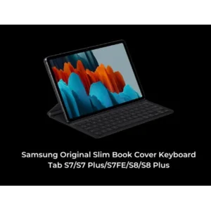 News Samsung Original Slim Book Cover Keyboard TAB S7 S7FE S8 S8 PLUS - TAB S7 FE