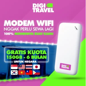 Modem Wifi Mobile Portable Digi Travel