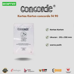 Kertas Karton concorde f4 90