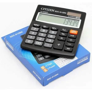Kalkulator Citizen CT812-BN (1 Lusin 12 Pcs)