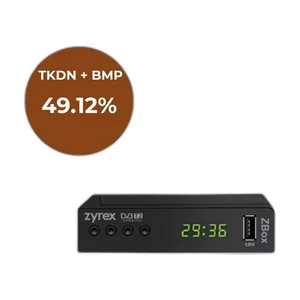 TV Tuner TKDN Zyrex STB (DVB-T2) ZBOX-1