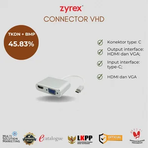 Kabel HDMI TKDN Zyrex CONNECTOR VHD