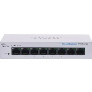 Router Switch CBS110-8T-D-EU Cisco CBS110 Unmanaged 8-port GE Desktop CON-SNT-CBS110U8 SNTC-8X5XNBD CBS110