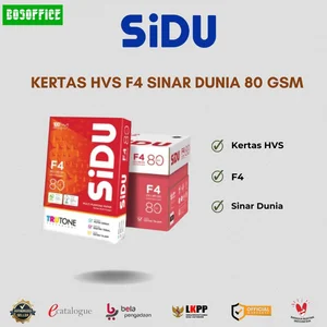 KERTAS HVS F4 SINAR DUNIA 80 GSM