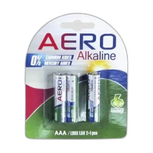 BATERAI ALKALINE AAA AERO 1.5 V