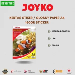 KERTAS STIKER / GLOSSY PAPER A4 160GR STICKER