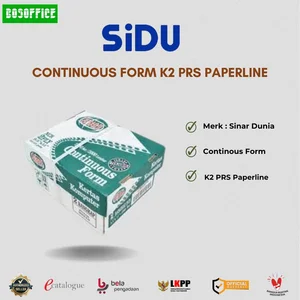 Kertas Continuous Form Sinar Dunia K2 PRS Paperline
