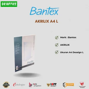 Display Akrilik Ukuran A4L Bantex