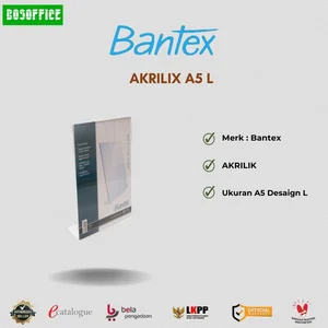 Display Akrilik Ukuran A5L Bantex