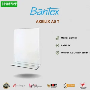 Display Akrilik Ukuran A5T Bantex