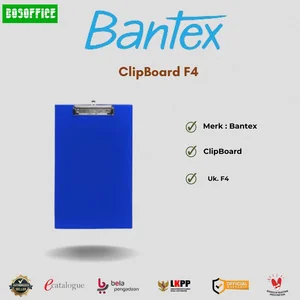 Papan ujian / Clipboard F4 Bantex