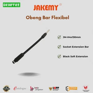 Obeng Bar Flexibel Jakemy Black Soft Extension JM-H4x130mm