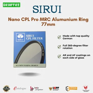 SIRUI Nano CPL Pro MRC Alumunium Ring 77mm