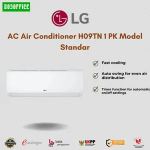 AC Air Conditioner LG H09TN 1 PK Model Standar