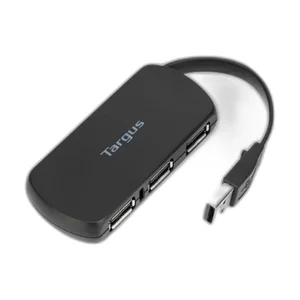 Travel USB TARGUS 4-Port Hub w/Eth Cbl