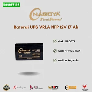Aki UPS Nagoya VRLA NFP 12V 17 Ah
