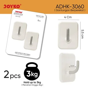Gantungan Adhesive Hook Joyko ADHK-3060 3kg