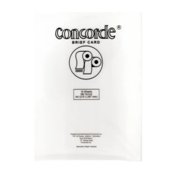 Kertas Concord A4 160 Gsm 500 Lembar