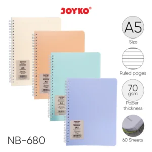 Buku Tulis Note Book Joyko NB-650 A5 60Lembar