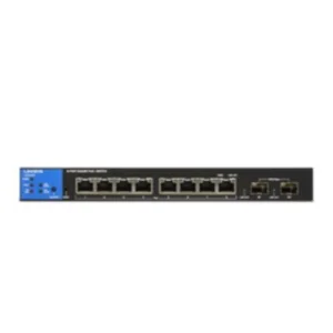 Switch Hub Internet Linksys L2 SMART 8-PORT + 2-SFP 1GBPS POE 110W BUSINESS GIGABIT 
