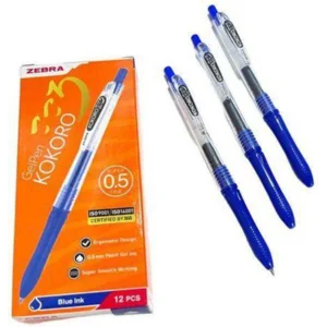 Pulpen kokoro biru 0.5 Zebra
