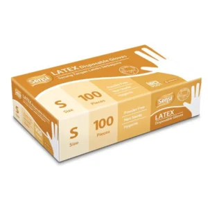 Sensi Latex Disposable Gloves Powder-Free 100 - L