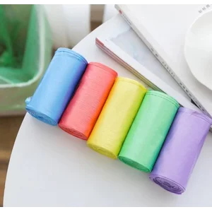 Kantong Plastik Sampah Jumbo Non Tali 45x50cm (5 Roll 100 Lembar) - Biru
