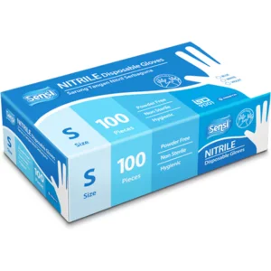 Sarung Tangan Nitril Sense Powder Free (1 Box isi 100)