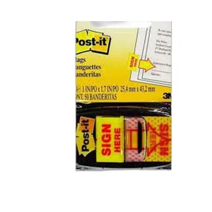 Sign Here (post it) kuning 3m