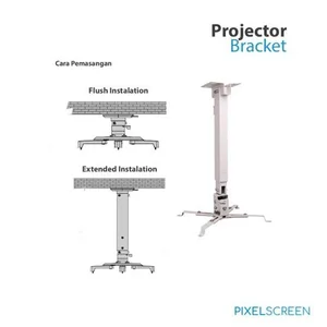 Bracket Proyektor Pixelscreen Projector Hanging Bracket 43-65cm XB65