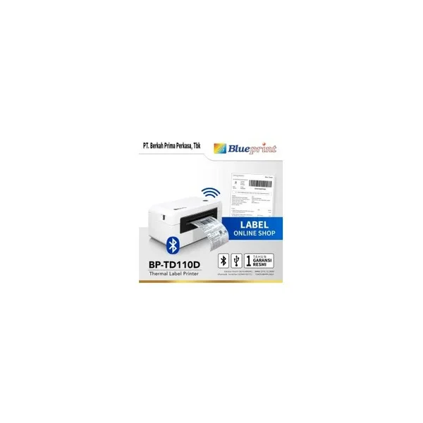 Printer Barcode Blueprint TD110D Bluetooth