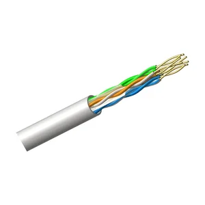 Hermesys LadonX™ Category Cable Cat 6 U/UTP 24AWG PVC Blue 305m/Box