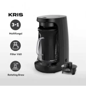 Kris Coffee Drip Maker V60 3 in 1 - Hitam