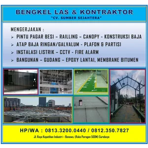 Pasangan Partisi Dan Plafon Sandwich Panel 