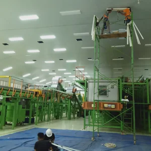 Pasangan Partisi Dan Plafon Sandwich Panel 