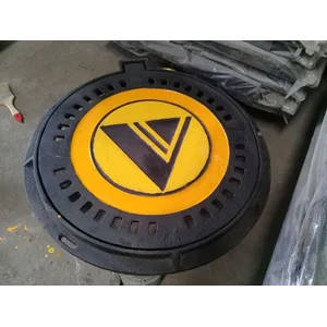 MANHOLE BULAT CUSTOME DESIGN bahan baja
