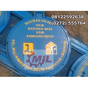 Manhole Cover Bulat dari Mega Jaya Logam