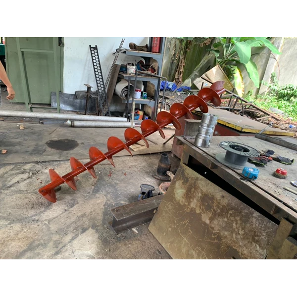 Jasa Pembuatan Screw Conveyor Untuk Pabrik Kelapa Sawit / PKS / Palm Oil Mills By CV Luvindo Abadi