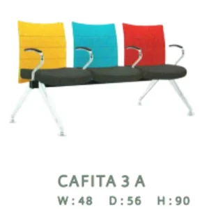 Kursi Tunggu / Public Seating Merk Cafita  3A Full Color 
