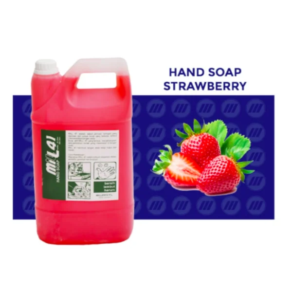 Cairan Pembersih Mill 41 Sabun Cuci Tangan Anti Bacterial
