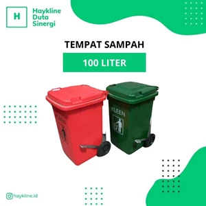 Tempat Sampah 100 Liter HDPE