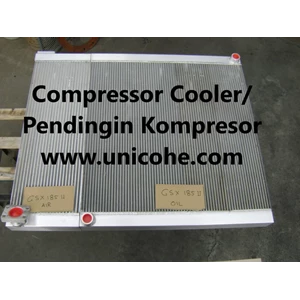 Kaeser Oil Cooler / After Inter Cooler Radiator