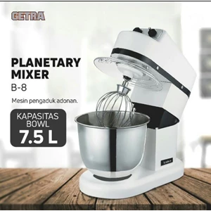 Farminesia Machinery Getra Planetary Mixer B-8 Dough Mixer / Food Mixer B-8