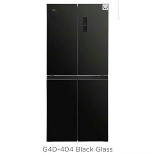 Kulkas Side By Side Gea G4d-404 / Kulkas Gea Inverter 4 Pintu Black
