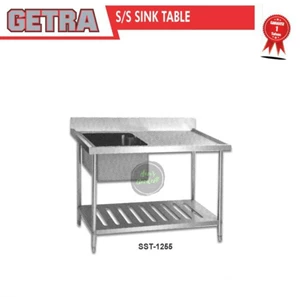 Farminesia Machinary Kitchen Sink Table Getra Stainless Sst 1255