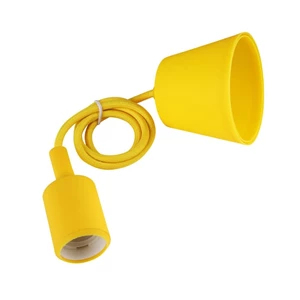 Pendant Lamp Yellow Lamp E27 Decorative Decorative Hanging Fittings Yellow