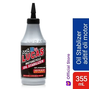 Lucas Oil Motorcycle Oil Stabilizer/Aditif Oli Motor (motocross dll)