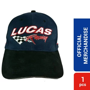 Lucas Oil Racing Embroidery Strapback Baseball Cap-Topi Pria dan Wanita
